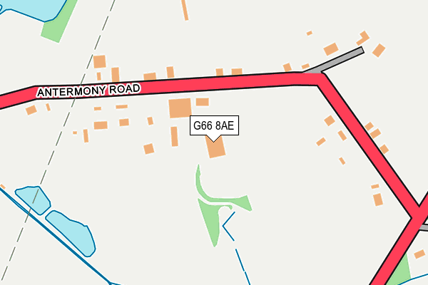 G66 8AE map - OS OpenMap – Local (Ordnance Survey) G66 8AE map - OS OpenMap – Local (Ordnance Survey)