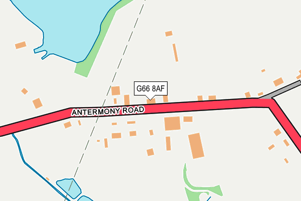 G66 8AF map - OS OpenMap – Local (Ordnance Survey) G66 8AF map - OS OpenMap – Local (Ordnance Survey)