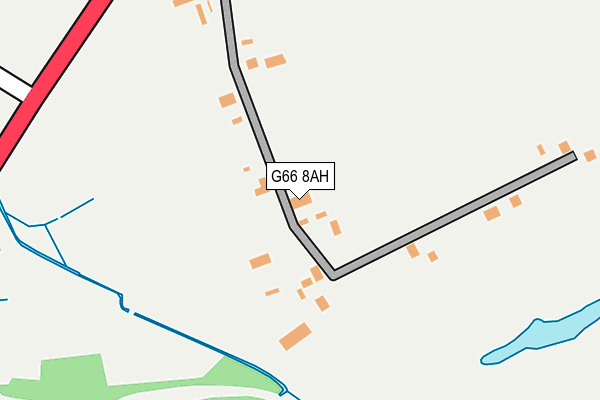 G66 8AH map - OS OpenMap – Local (Ordnance Survey) G66 8AH map - OS OpenMap – Local (Ordnance Survey)