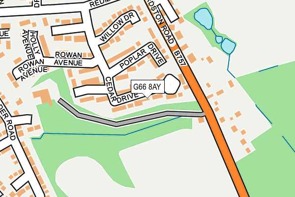 G66 8AY map - OS OpenMap – Local (Ordnance Survey) G66 8AY map - OS OpenMap – Local (Ordnance Survey)