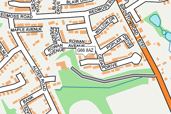 G66 8AZ map - OS OpenMap – Local (Ordnance Survey) G66 8AZ map - OS OpenMap – Local (Ordnance Survey)