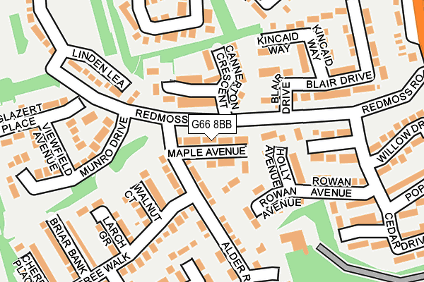 G66 8BB map - OS OpenMap – Local (Ordnance Survey) G66 8BB map - OS OpenMap – Local (Ordnance Survey)