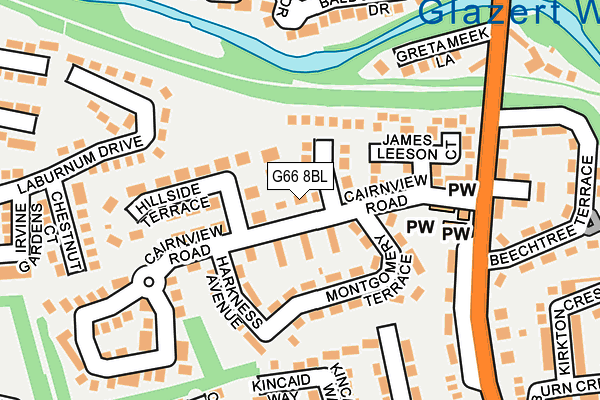 G66 8BL map - OS OpenMap – Local (Ordnance Survey) G66 8BL map - OS OpenMap – Local (Ordnance Survey)