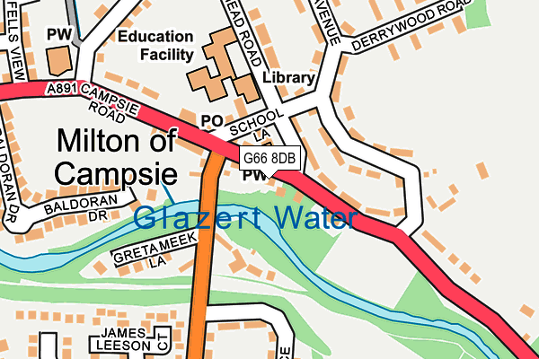 G66 8DB map - OS OpenMap – Local (Ordnance Survey) G66 8DB map - OS OpenMap – Local (Ordnance Survey)