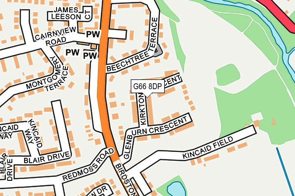 G66 8DP map - OS OpenMap – Local (Ordnance Survey) G66 8DP map - OS OpenMap – Local (Ordnance Survey)