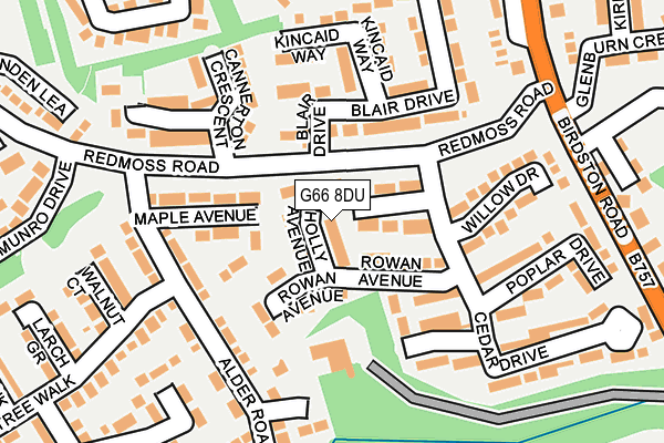 G66 8DU map - OS OpenMap – Local (Ordnance Survey) G66 8DU map - OS OpenMap – Local (Ordnance Survey)