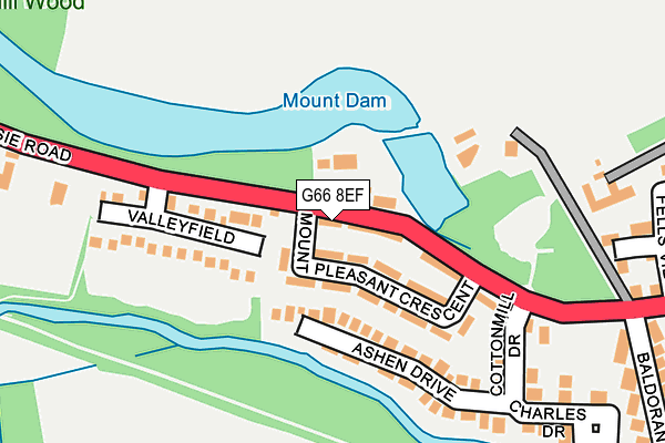 G66 8EF map - OS OpenMap – Local (Ordnance Survey) G66 8EF map - OS OpenMap – Local (Ordnance Survey)