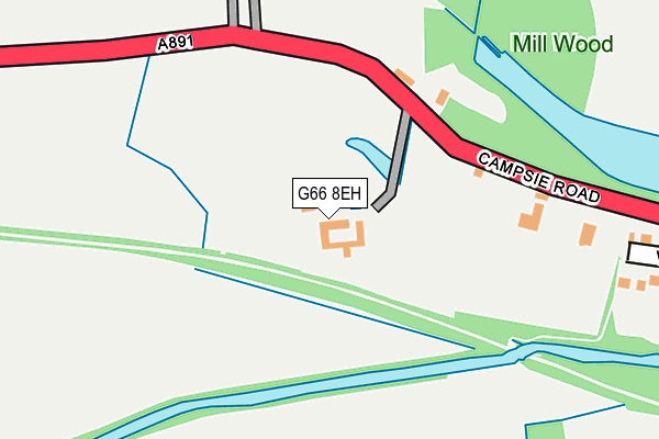 G66 8EH map - OS OpenMap – Local (Ordnance Survey) G66 8EH map - OS OpenMap – Local (Ordnance Survey)