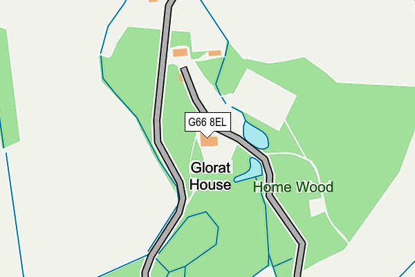 G66 8EL map - OS OpenMap – Local (Ordnance Survey) G66 8EL map - OS OpenMap – Local (Ordnance Survey)