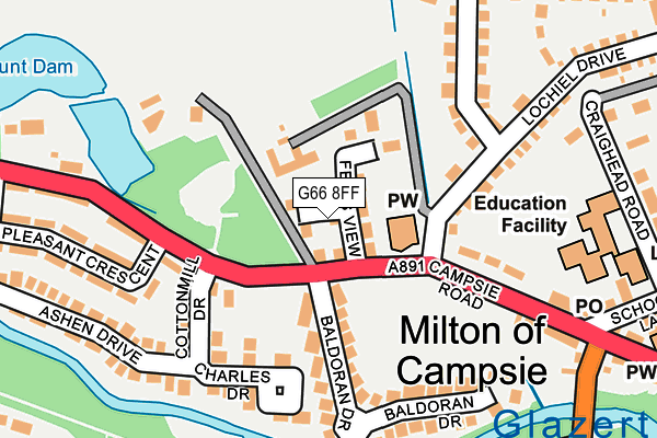 G66 8FF map - OS OpenMap – Local (Ordnance Survey) G66 8FF map - OS OpenMap – Local (Ordnance Survey)