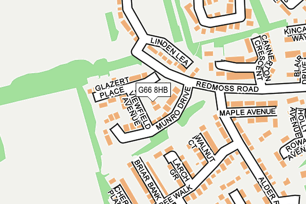 G66 8HB map - OS OpenMap – Local (Ordnance Survey) G66 8HB map - OS OpenMap – Local (Ordnance Survey)