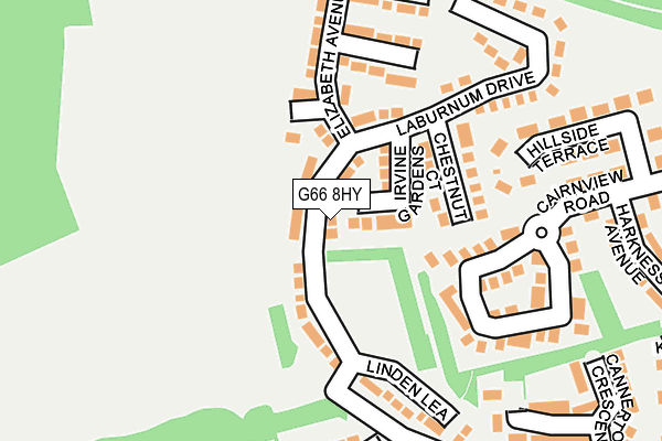 G66 8HY map - OS OpenMap – Local (Ordnance Survey) G66 8HY map - OS OpenMap – Local (Ordnance Survey)