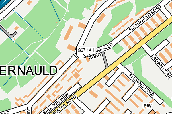G67 1AH map - OS OpenMap – Local (Ordnance Survey) G67 1AH map - OS OpenMap – Local (Ordnance Survey)