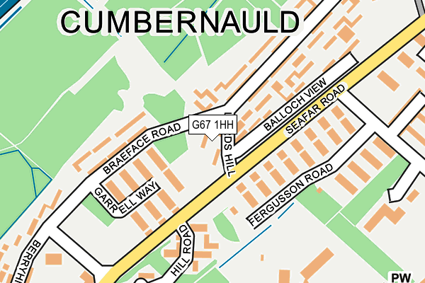 G67 1HH map - OS OpenMap – Local (Ordnance Survey) G67 1HH map - OS OpenMap – Local (Ordnance Survey)