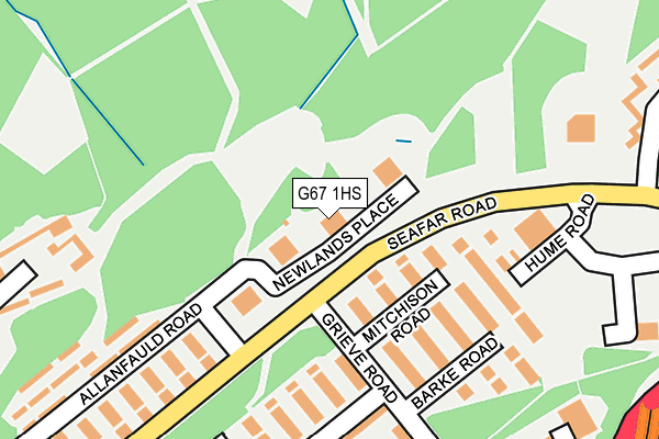 G67 1HS map - OS OpenMap – Local (Ordnance Survey) G67 1HS map - OS OpenMap – Local (Ordnance Survey)