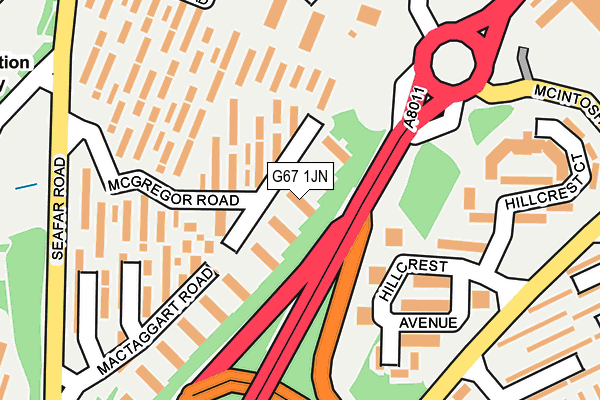 G67 1JN map - OS OpenMap – Local (Ordnance Survey) G67 1JN map - OS OpenMap – Local (Ordnance Survey)
