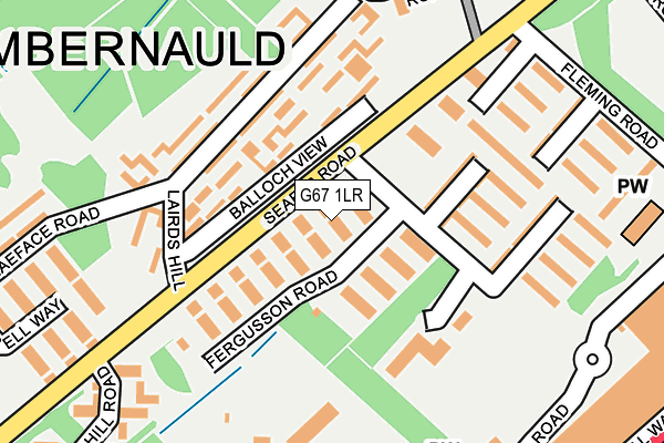 G67 1LR map - OS OpenMap – Local (Ordnance Survey) G67 1LR map - OS OpenMap – Local (Ordnance Survey)