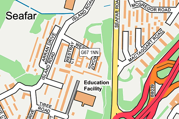 G67 1NN map - OS OpenMap – Local (Ordnance Survey) G67 1NN map - OS OpenMap – Local (Ordnance Survey)