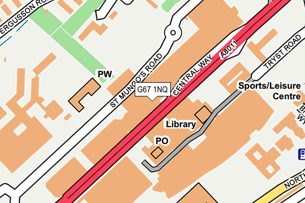 G67 1NQ map - OS OpenMap – Local (Ordnance Survey) G67 1NQ map - OS OpenMap – Local (Ordnance Survey)