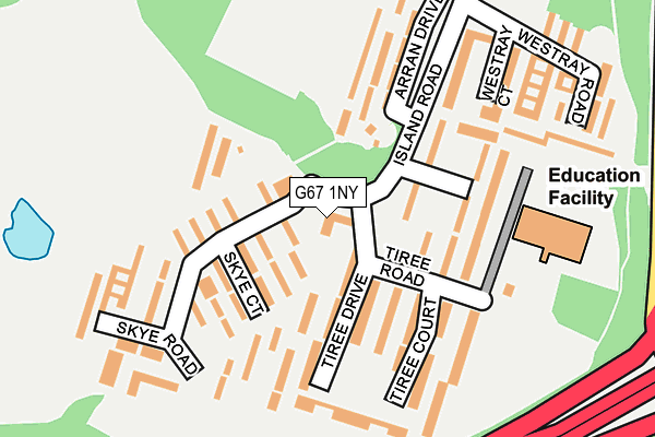 G67 1NY map - OS OpenMap – Local (Ordnance Survey) G67 1NY map - OS OpenMap – Local (Ordnance Survey)
