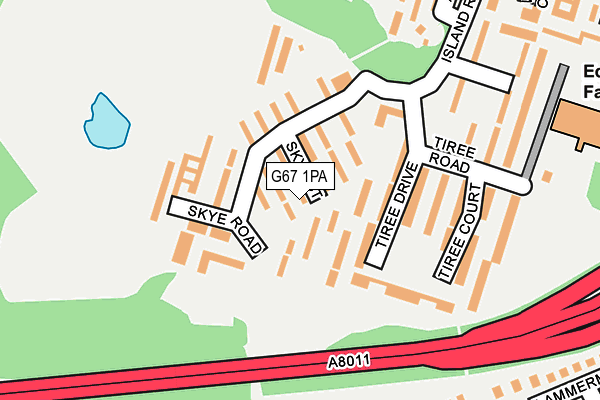 G67 1PA map - OS OpenMap – Local (Ordnance Survey) G67 1PA map - OS OpenMap – Local (Ordnance Survey)
