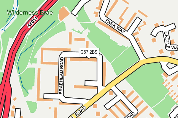 G67 2BS map - OS OpenMap – Local (Ordnance Survey) G67 2BS map - OS OpenMap – Local (Ordnance Survey)