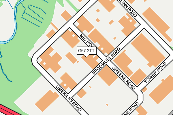 G67 2TT map - OS OpenMap – Local (Ordnance Survey) G67 2TT map - OS OpenMap – Local (Ordnance Survey)