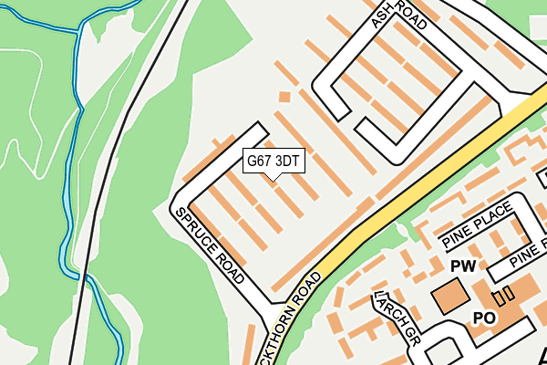G67 3DT map - OS OpenMap – Local (Ordnance Survey) G67 3DT map - OS OpenMap – Local (Ordnance Survey)