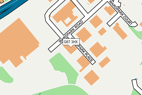 G67 3HX map - OS OpenMap – Local (Ordnance Survey) G67 3HX map - OS OpenMap – Local (Ordnance Survey)