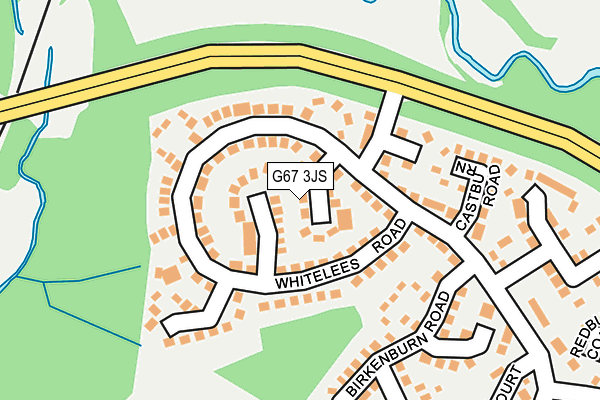G67 3JS map - OS OpenMap – Local (Ordnance Survey) G67 3JS map - OS OpenMap – Local (Ordnance Survey)