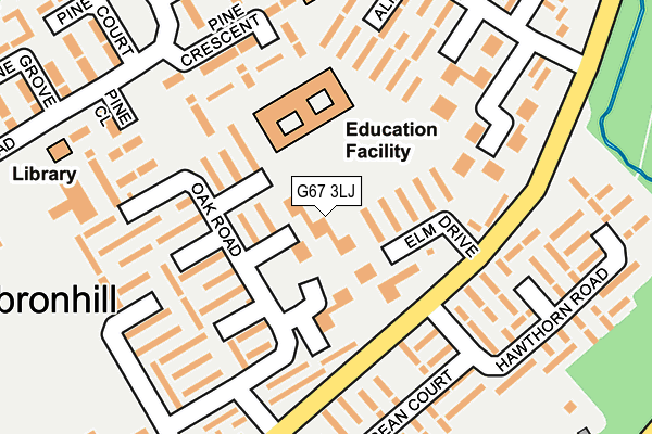 G67 3LJ map - OS OpenMap – Local (Ordnance Survey) G67 3LJ map - OS OpenMap – Local (Ordnance Survey)
