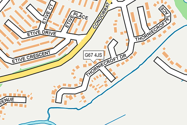 G67 4JS map - OS OpenMap – Local (Ordnance Survey) G67 4JS map - OS OpenMap – Local (Ordnance Survey)