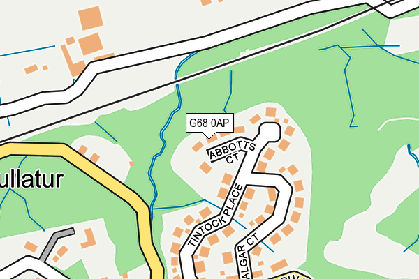 G68 0AP map - OS OpenMap – Local (Ordnance Survey) G68 0AP map - OS OpenMap – Local (Ordnance Survey)