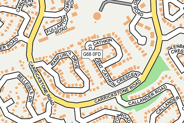 G68 0FD map - OS OpenMap – Local (Ordnance Survey) G68 0FD map - OS OpenMap – Local (Ordnance Survey)