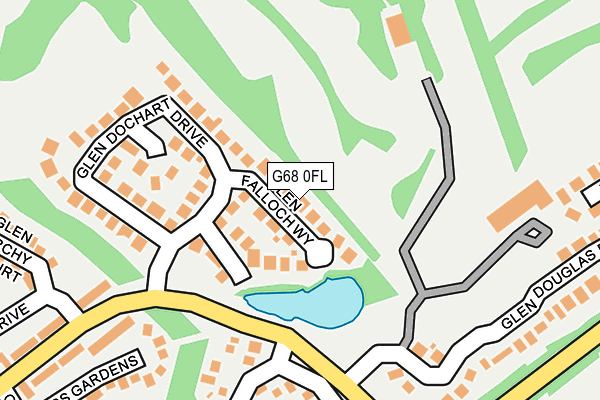 G68 0FL map - OS OpenMap – Local (Ordnance Survey) G68 0FL map - OS OpenMap – Local (Ordnance Survey)