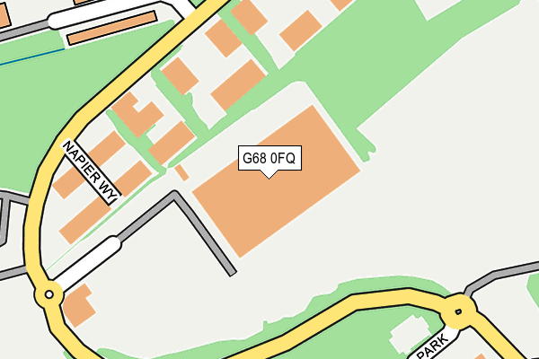G68 0FQ map - OS OpenMap – Local (Ordnance Survey) G68 0FQ map - OS OpenMap – Local (Ordnance Survey)