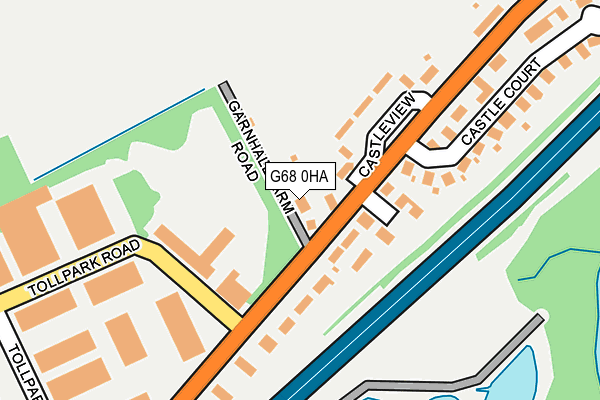 G68 0HA map - OS OpenMap – Local (Ordnance Survey) G68 0HA map - OS OpenMap – Local (Ordnance Survey)