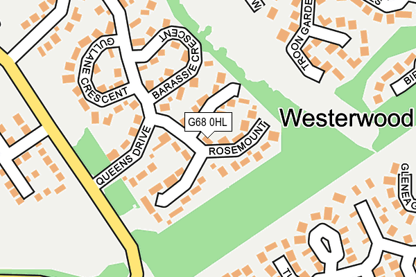 G68 0HL map - OS OpenMap – Local (Ordnance Survey) G68 0HL map - OS OpenMap – Local (Ordnance Survey)