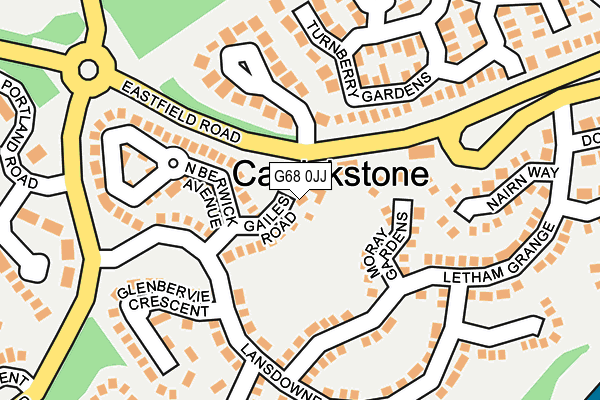 G68 0JJ map - OS OpenMap – Local (Ordnance Survey) G68 0JJ map - OS OpenMap – Local (Ordnance Survey)