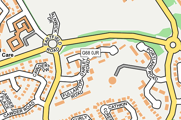 G68 0JR map - OS OpenMap – Local (Ordnance Survey) G68 0JR map - OS OpenMap – Local (Ordnance Survey)