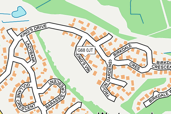 G68 0JT map - OS OpenMap – Local (Ordnance Survey) G68 0JT map - OS OpenMap – Local (Ordnance Survey)