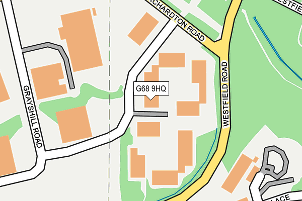 G68 9HQ map - OS OpenMap – Local (Ordnance Survey) G68 9HQ map - OS OpenMap – Local (Ordnance Survey)