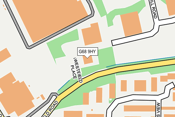 G68 9HY map - OS OpenMap – Local (Ordnance Survey) G68 9HY map - OS OpenMap – Local (Ordnance Survey)