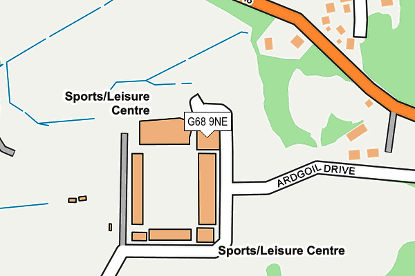 G68 9NE map - OS OpenMap – Local (Ordnance Survey) G68 9NE map - OS OpenMap – Local (Ordnance Survey)
