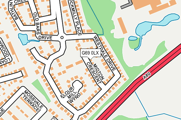 G69 0LX map - OS OpenMap – Local (Ordnance Survey) G69 0LX map - OS OpenMap – Local (Ordnance Survey)