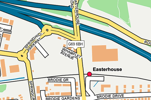 G69 6BH map - OS OpenMap – Local (Ordnance Survey) G69 6BH map - OS OpenMap – Local (Ordnance Survey)