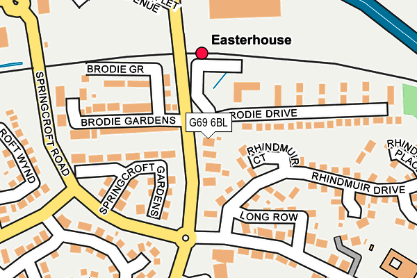 G69 6BL map - OS OpenMap – Local (Ordnance Survey) G69 6BL map - OS OpenMap – Local (Ordnance Survey)