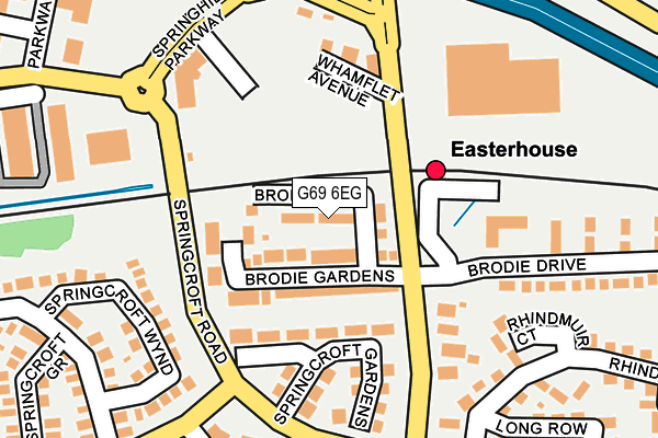 G69 6EG map - OS OpenMap – Local (Ordnance Survey) G69 6EG map - OS OpenMap – Local (Ordnance Survey)
