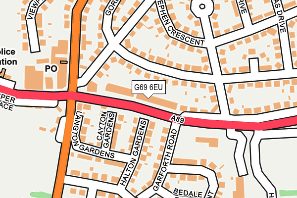 G69 6EU map - OS OpenMap – Local (Ordnance Survey) G69 6EU map - OS OpenMap – Local (Ordnance Survey)