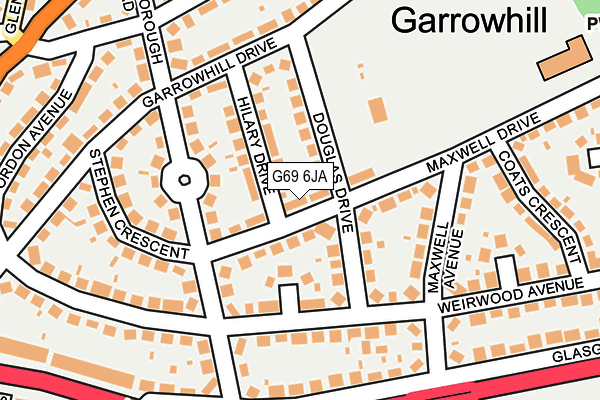 G69 6JA map - OS OpenMap – Local (Ordnance Survey) G69 6JA map - OS OpenMap – Local (Ordnance Survey)